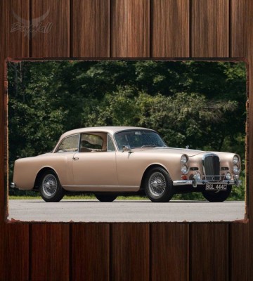 Металлическая табличка Alvis TE21 Saloon